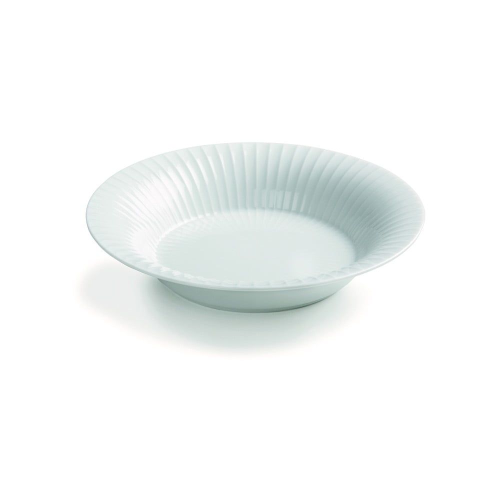 Biely porcelánový polievkový tanier Kähler Design Hammershoi, ⌀ 21 cm - Bonami.sk