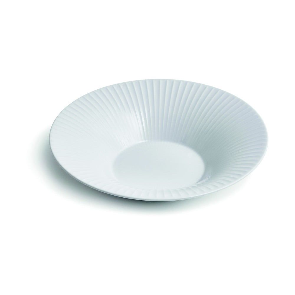 Biely porcelánový polievkový tanier Kähler Design Hammershoi, ⌀ 26 cm - Bonami.sk