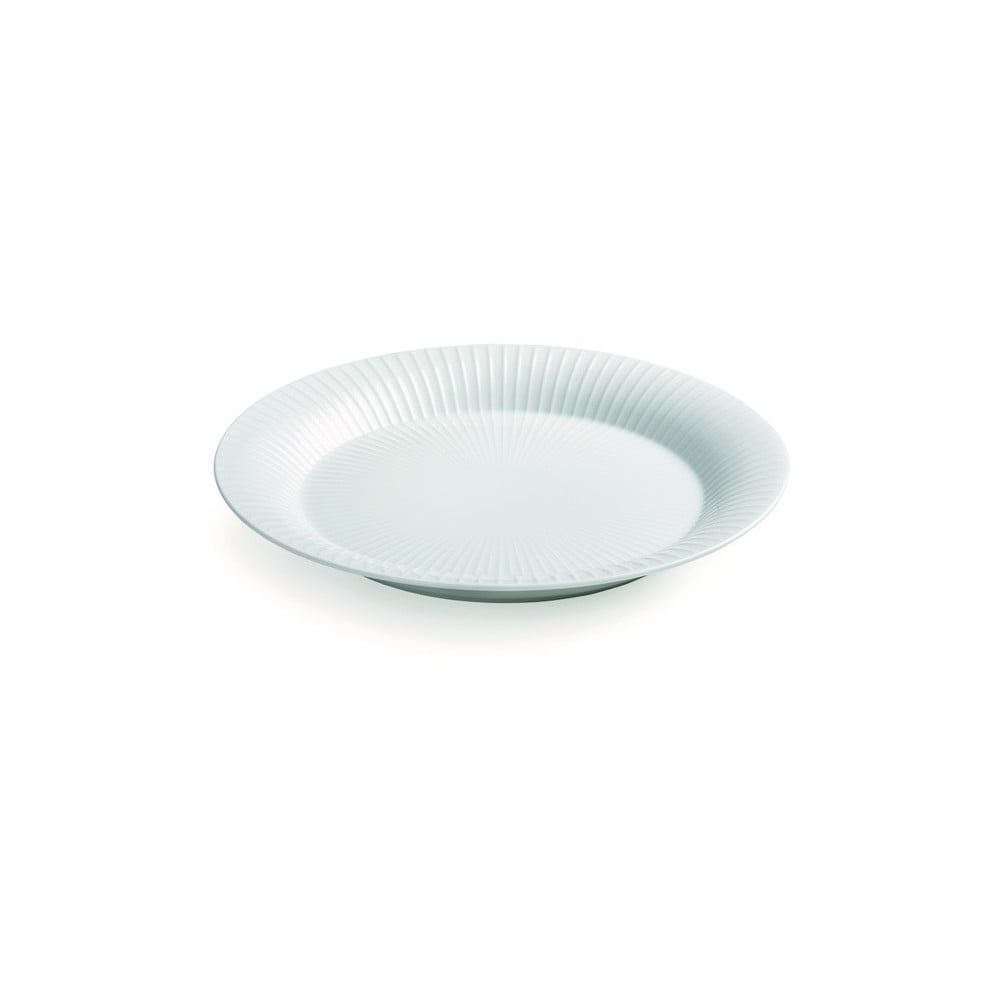 Biely porcelánový tanier Kähler Design Hammershoi, ⌀ 19 cm - Bonami.sk