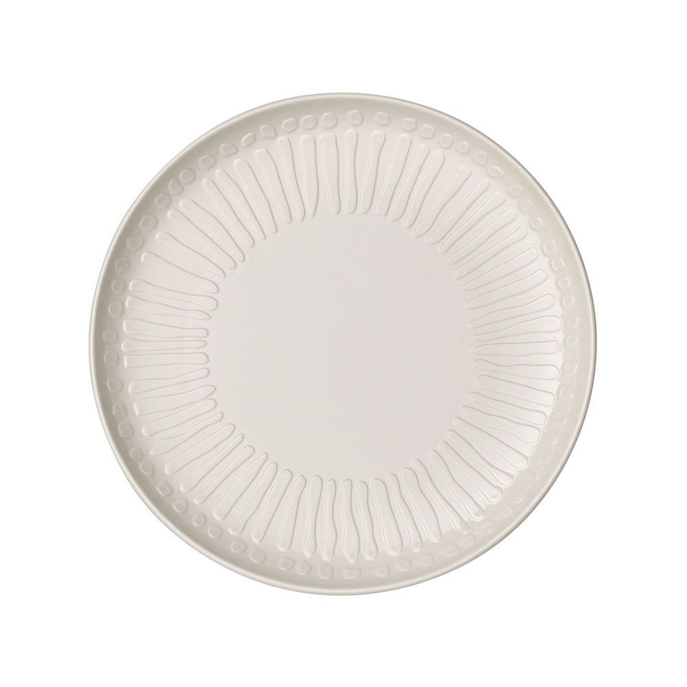 Biely porcelánový tanier Villeroy & Boch Blossom, ⌀ 24 cm - Bonami.sk