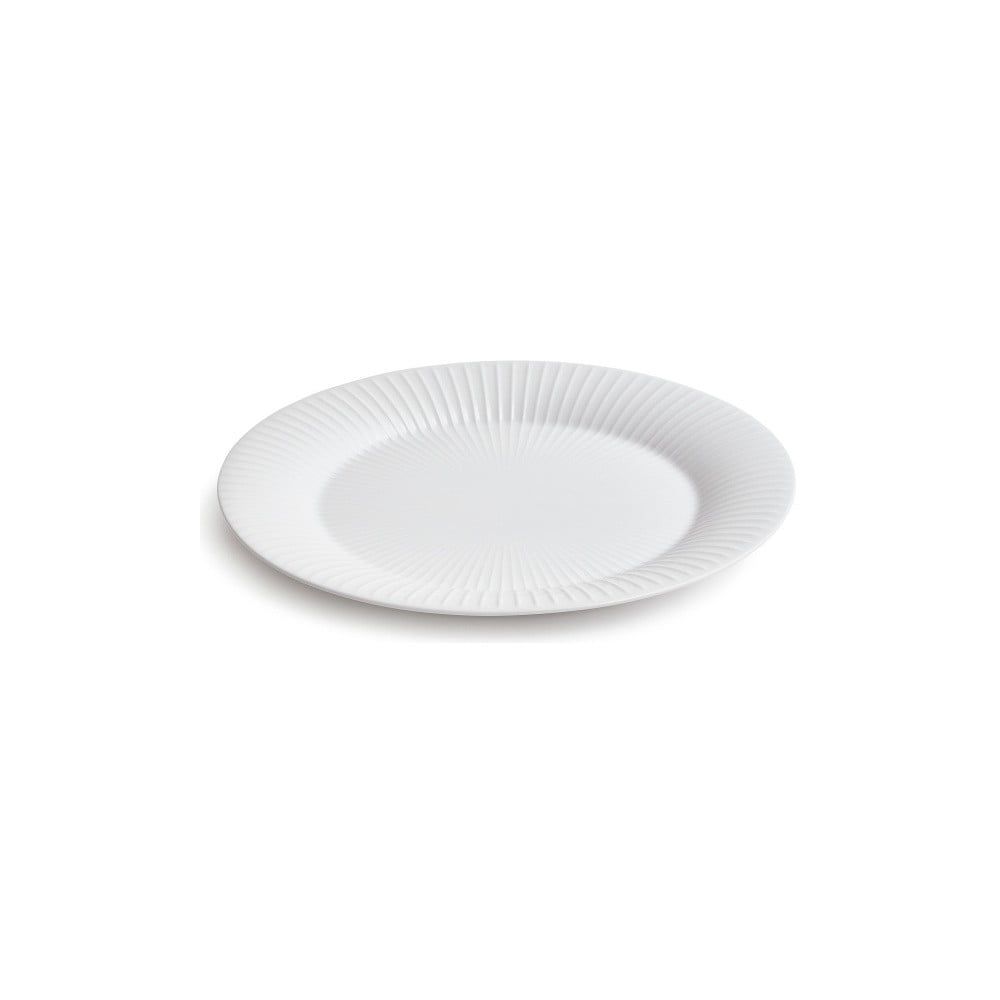 Biely porcelánový tanier Kähler Design Hammershoi, ⌀ 28 cm - Bonami.sk