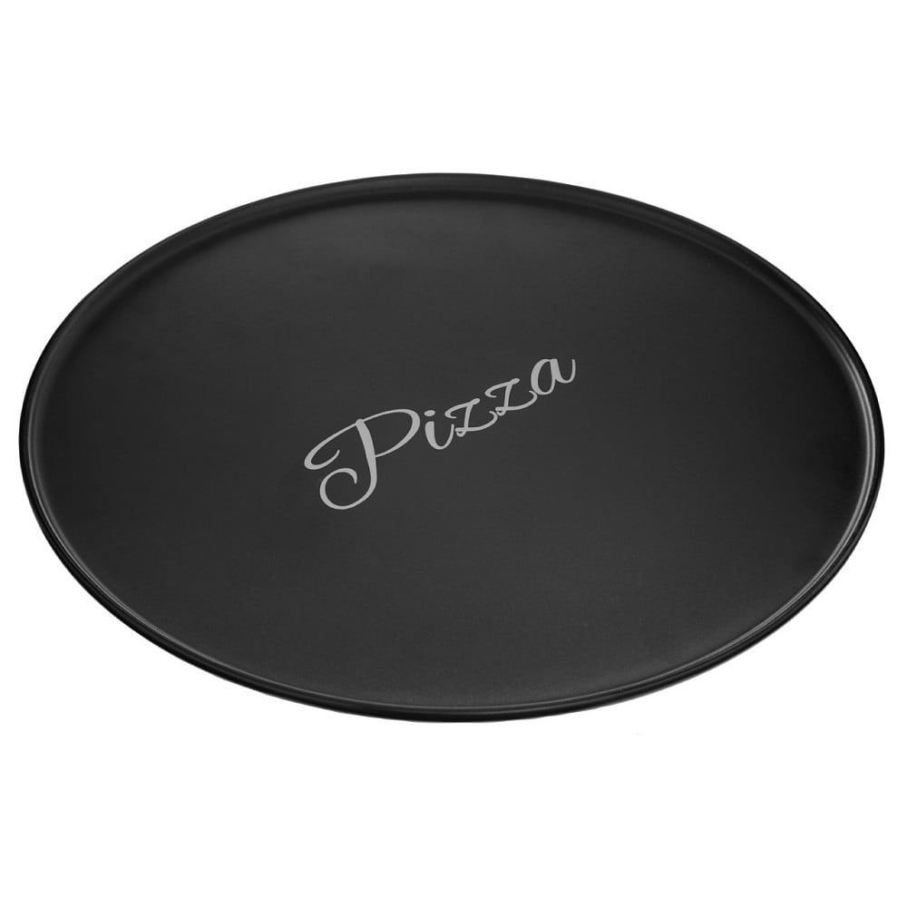 Čierny kameninový tanier na pizzu Premier Housewares Mangé - Bonami.sk