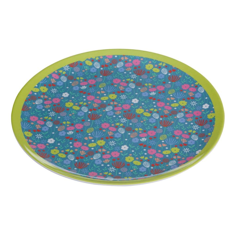 Farebný tanier s motívom kvetín Premier Housewares Casey, ⌀ 25 cm - Bonami.sk