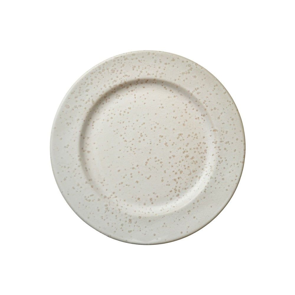 Krémovo-biely kameninový dezertný tanier Bitz Basics Matte Cream, ⌀ 22 cm - Bonami.sk