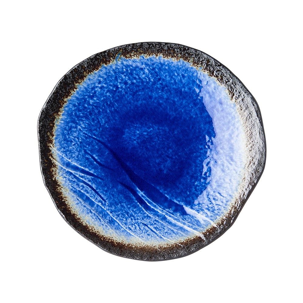 Modrý keramický tanier Mij Cobalt, ø 27 cm - Bonami.sk