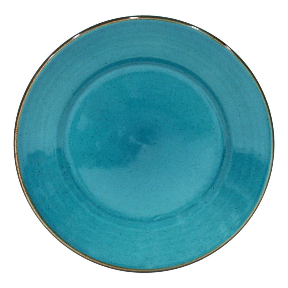Modrý tanier z kameniny Casafina Sardegna, ⌀ 30 cm - Bonami.sk