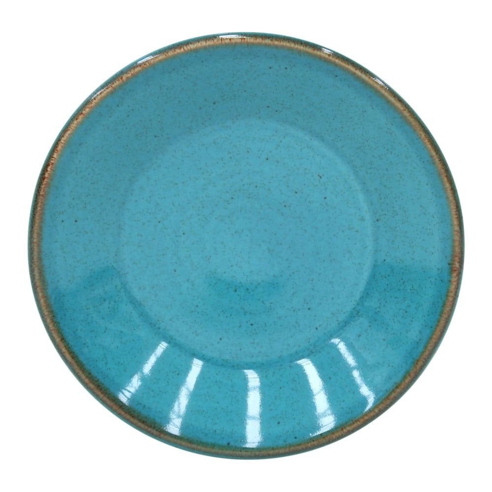 Modrý tanierik z kameniny Casafina Sardegna, ⌀ 16 cm - Bonami.sk