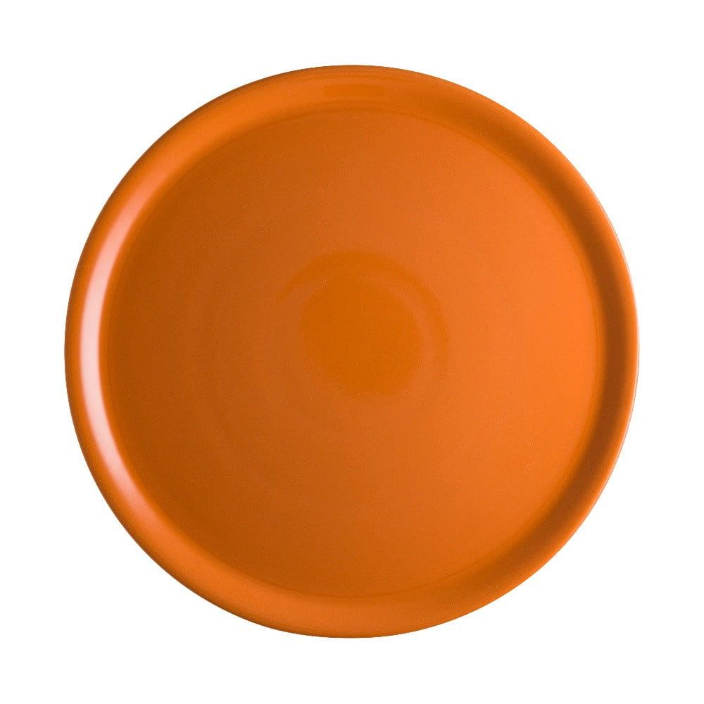 Oranžový porcelánový tanier na pizzu Brandani Pizza, ⌀ 31 cm - Bonami.sk
