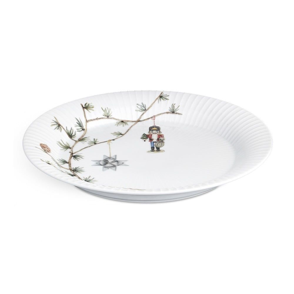 Porcelánový vianočný tanier Kähler Design Hammershoi Christmas Plate, ⌀ 27 cm - Bonami.sk