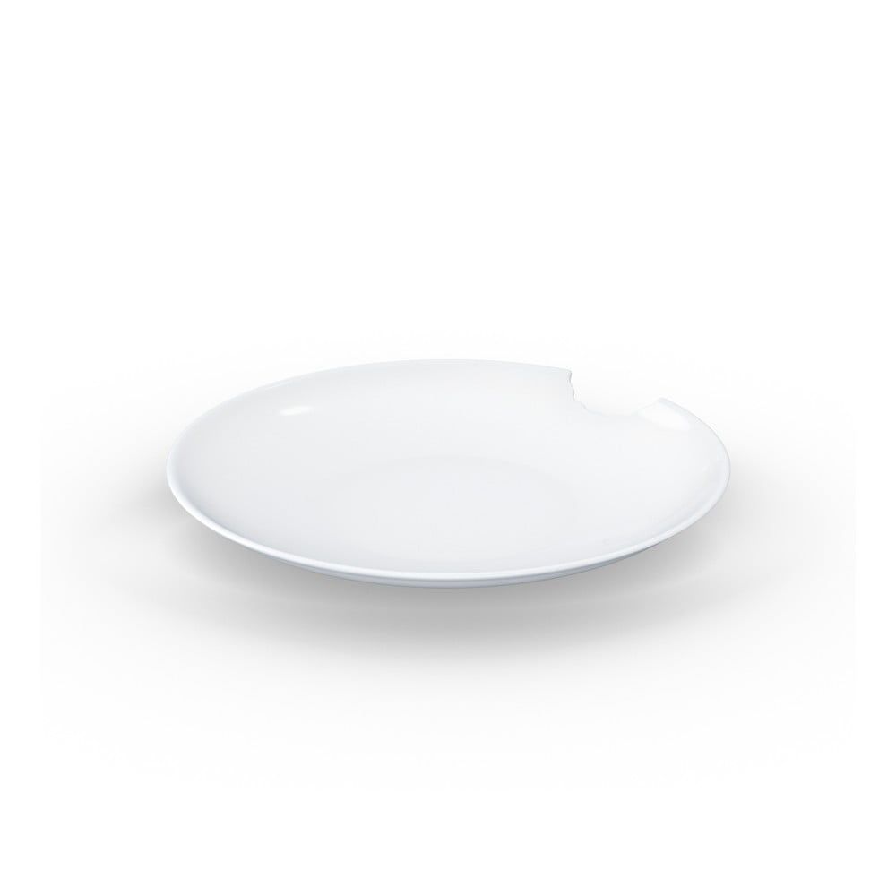 Sada 2 bielych hlbokých tanierov z porcelánu 58products, ø 24 cm - Bonami.sk