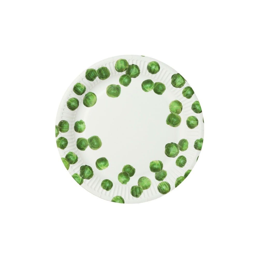 Sada 8 papierových tanierov Talking Tables Sprout - Bonami.sk