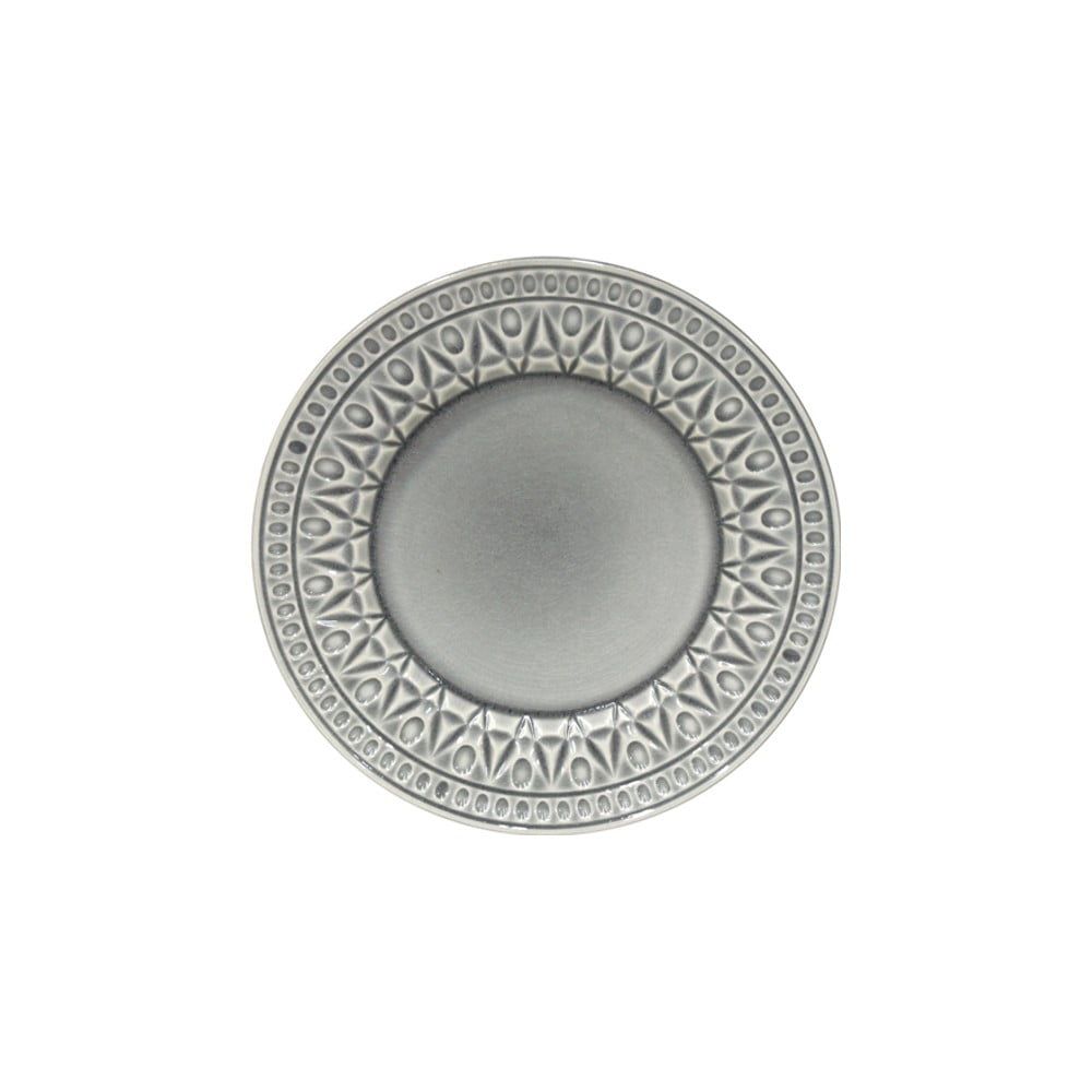 Sivý kameninový dezertný tanier Costa Nova Cristal, ⌀ 22 cm - Bonami.sk