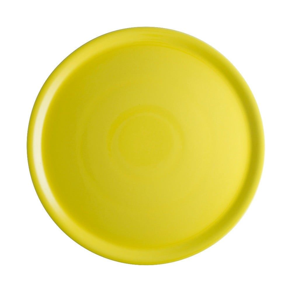 Žltý porcelánový tanier na pizzu Brandani Pizza, ⌀ 31 cm - Bonami.sk