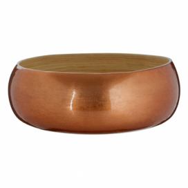 Bambusová miska vo farbe ružového zlata Premier Housowares, ⌀ 25 cm