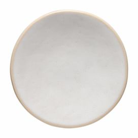 Biely kameninový podnos Costa Nova Roda, ⌀ 13 cm