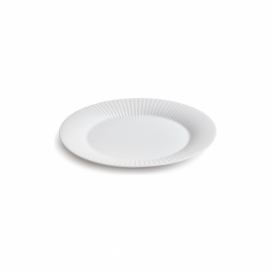 Biely porcelánový tanier Kähler Design Hammershoi, ⌀ 28 cm