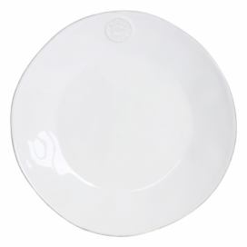 Biely kameninový tanier Ego Dekor Nova, ⌀ 27 cm