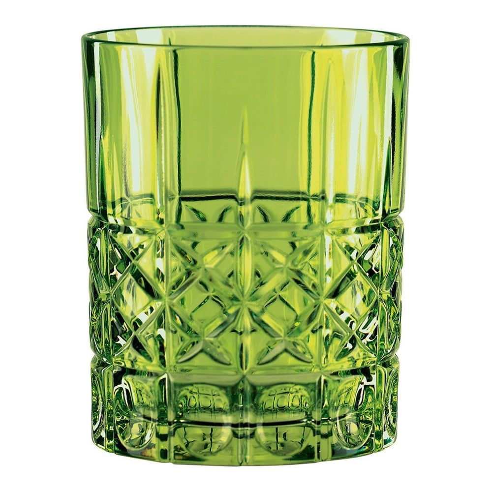 Zelený pohár na whisky z krištáľového skla Nachtmann Highland Reseda, 345 ml - Bonami.sk