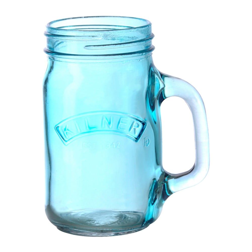 Modrý pohár s rúčkou Kilner 350 ml - Bonami.sk