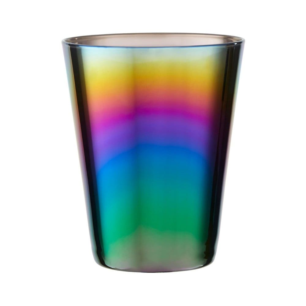 Sada 4 pohárikov s duhovým efektom Premier Housowares Rainbow, 390 ml - Bonami.sk