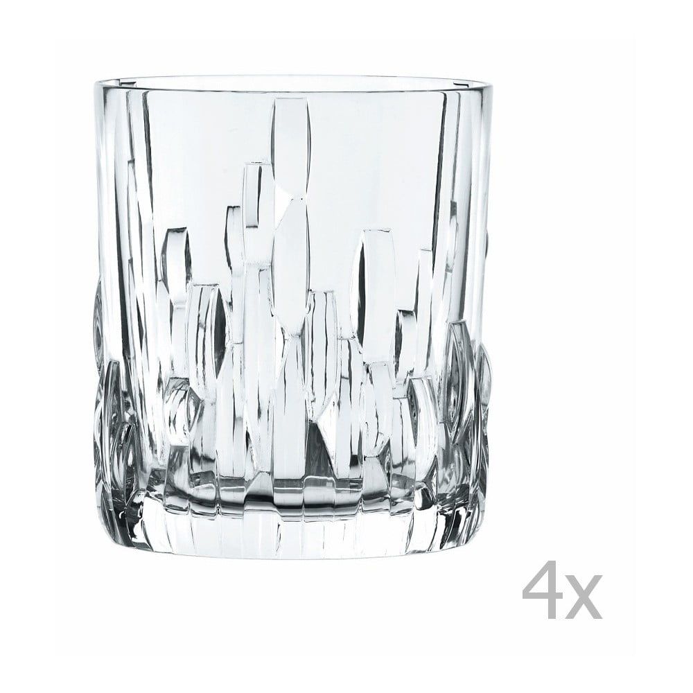Sada 4 pohárov na whisky z krištáľového skla Nachtmann Shu Fa, 330 ml - Bonami.sk