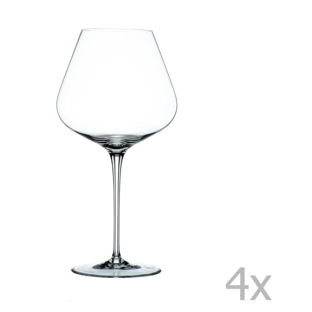 Súprava 4 pohárov na červené víno z krištáľového skla Nachtmann ViNova Balloon, 840 ml - Bonami.sk