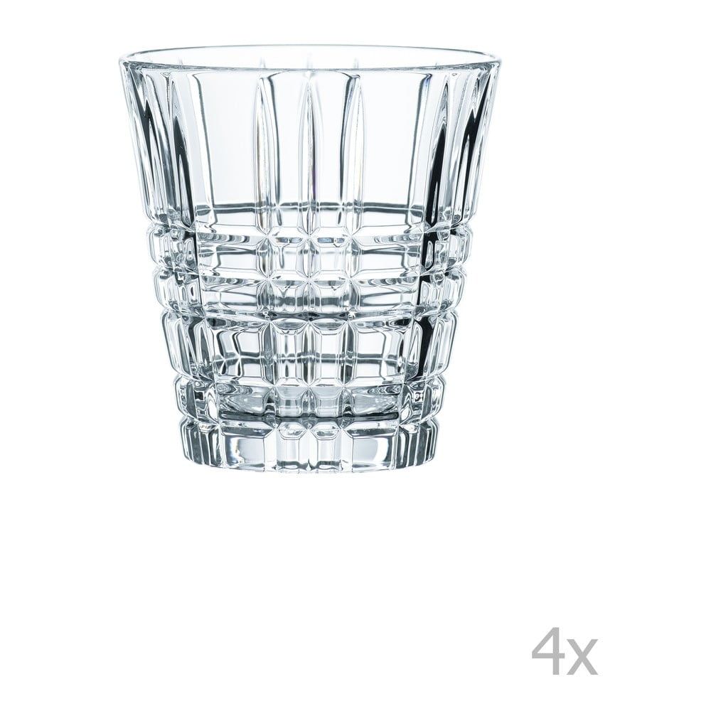 Sada 4 pohárov z krištáľového skla Nachtmann Square Tumbler, 260 ml - Bonami.sk