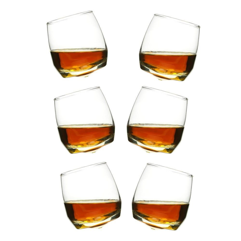 Sada 6 hojdajúcich sa pohárov na whisky Sagaform - Bonami.sk
