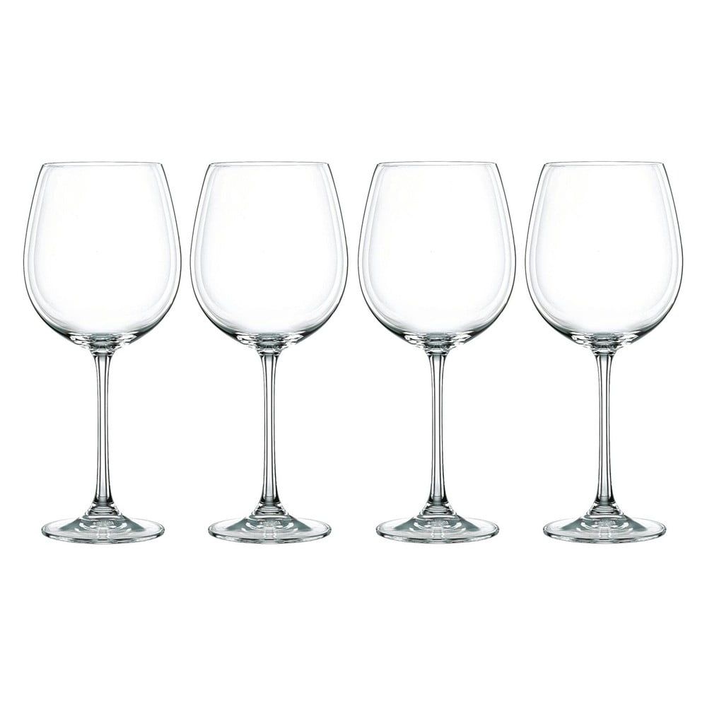 Sada 4 pohárov z krištáľového skla Nachtmann Vivendi Premium Bordeau× Set, 727 ml - Bonami.sk