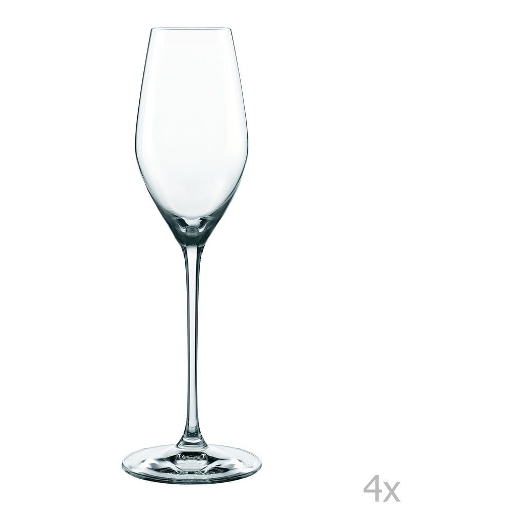 Súprava 4 pohárov na šampanské z krištáľového skla Nachtmann Supreme Champagne Flute, 300 ml - Bonami.sk