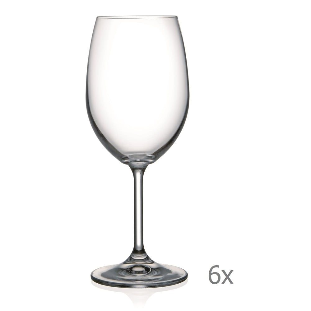 Súprava 6 pohárov na víno Crystalex Lara, 450 ml - Bonami.sk