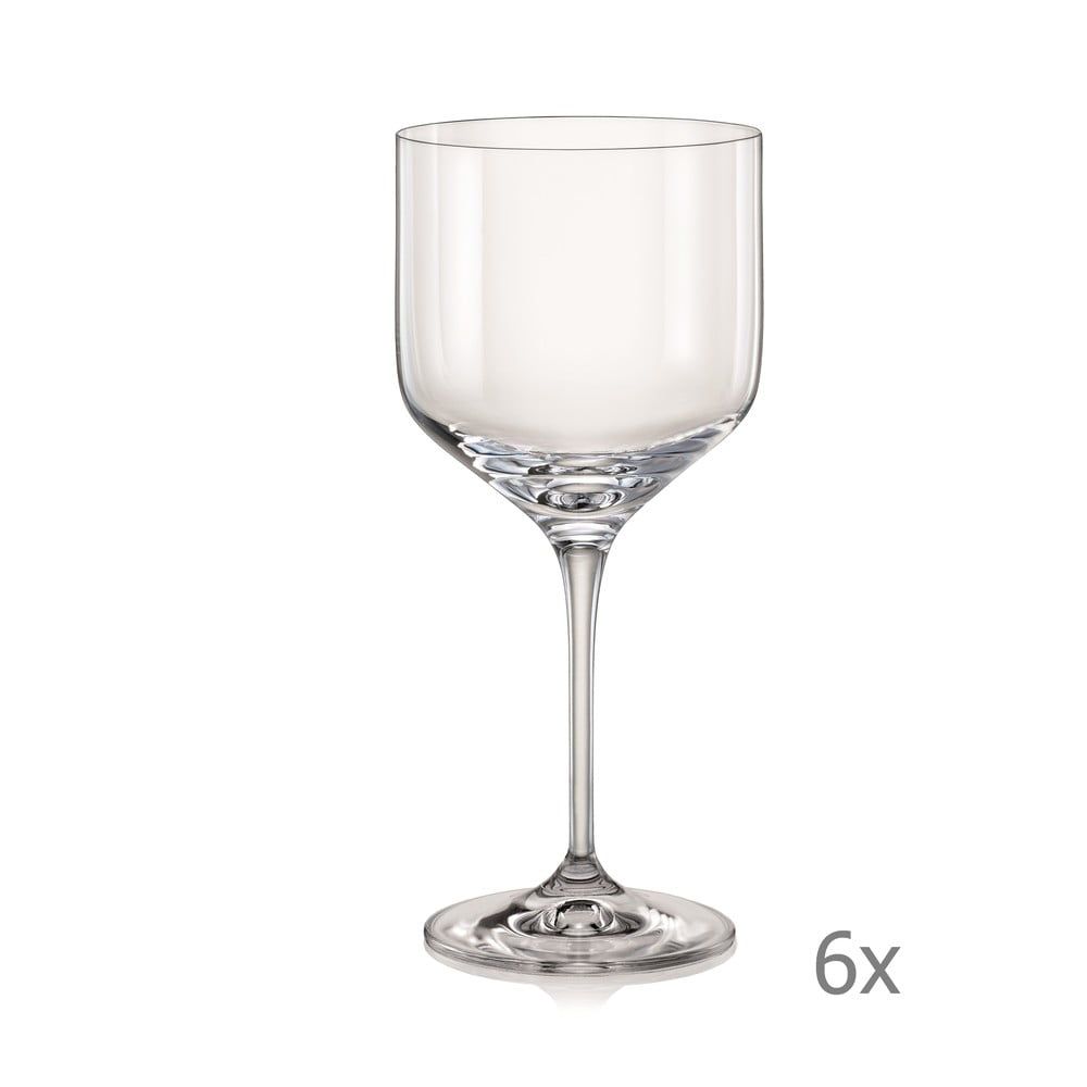 Súprava 6 pohárov na víno Crystalex Uma, 490 ml - Bonami.sk