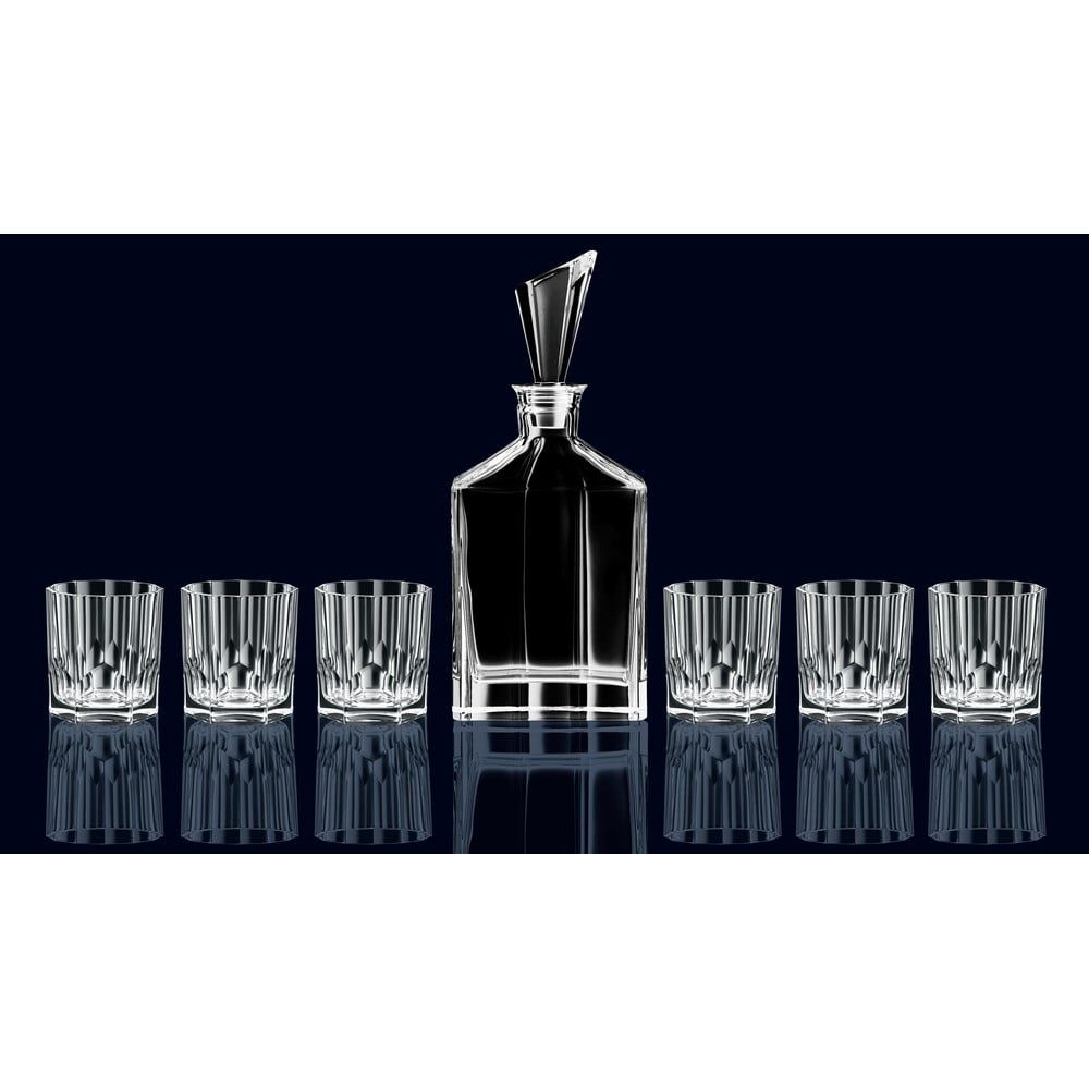 Set karafy a 6 pohárov na whisky z krištáľového skla Nachtmann Aspen Whisky Set - Bonami.sk