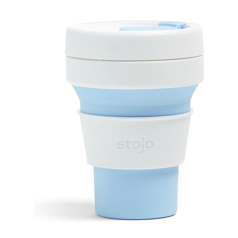 Bielo-modrý skladací hrnček Stojo Pocket Cup Sky, 355 ml - Bonami.sk