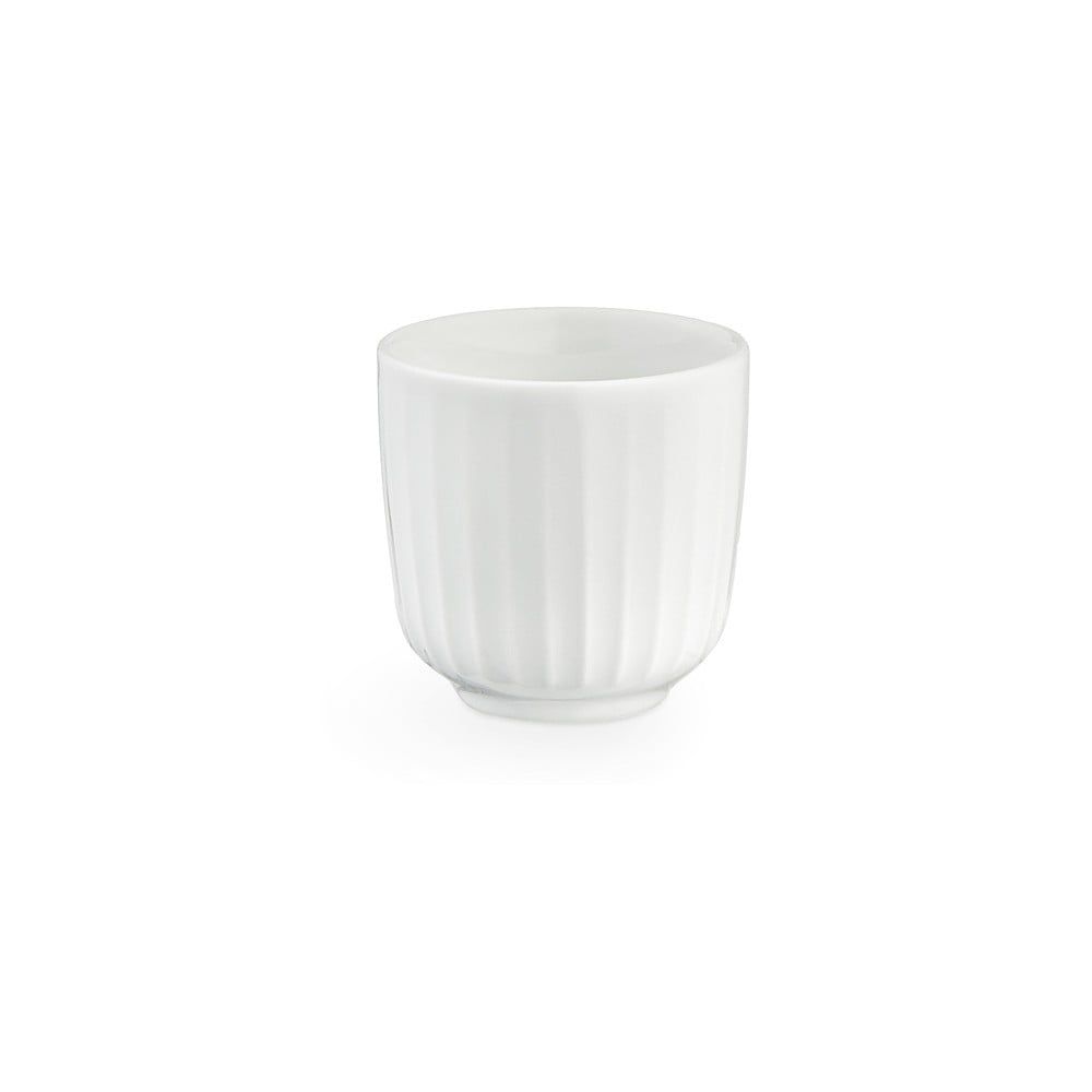 Biely porcelánový hrnček na espresso Kähler Design Hammershoi, 1 dl - Bonami.sk