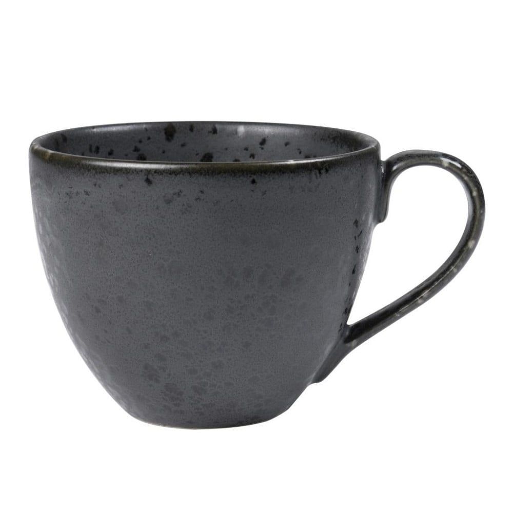 Čierna kameninová šálka na čaj Bitz Mensa, 460 ml - Bonami.sk