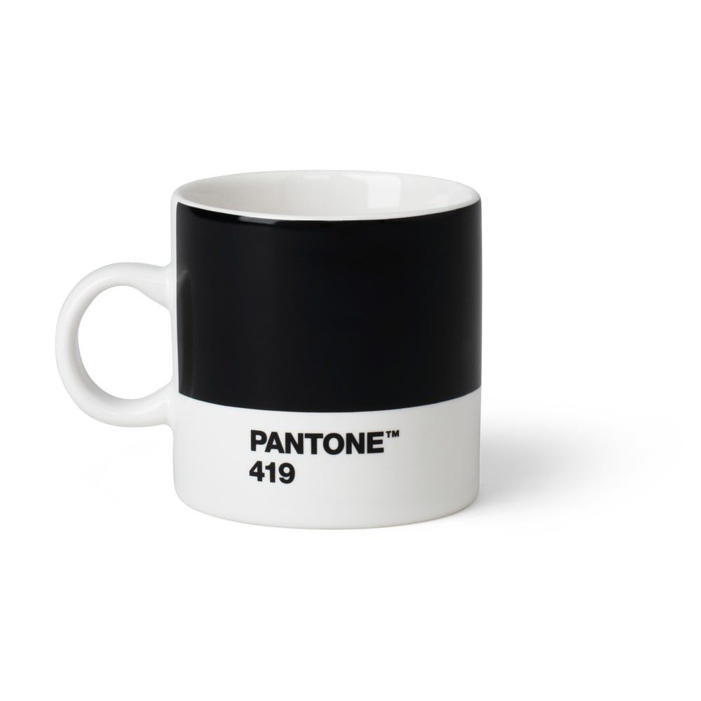 Čierny hrnček Pantone Espresso, 120 ml - Bonami.sk