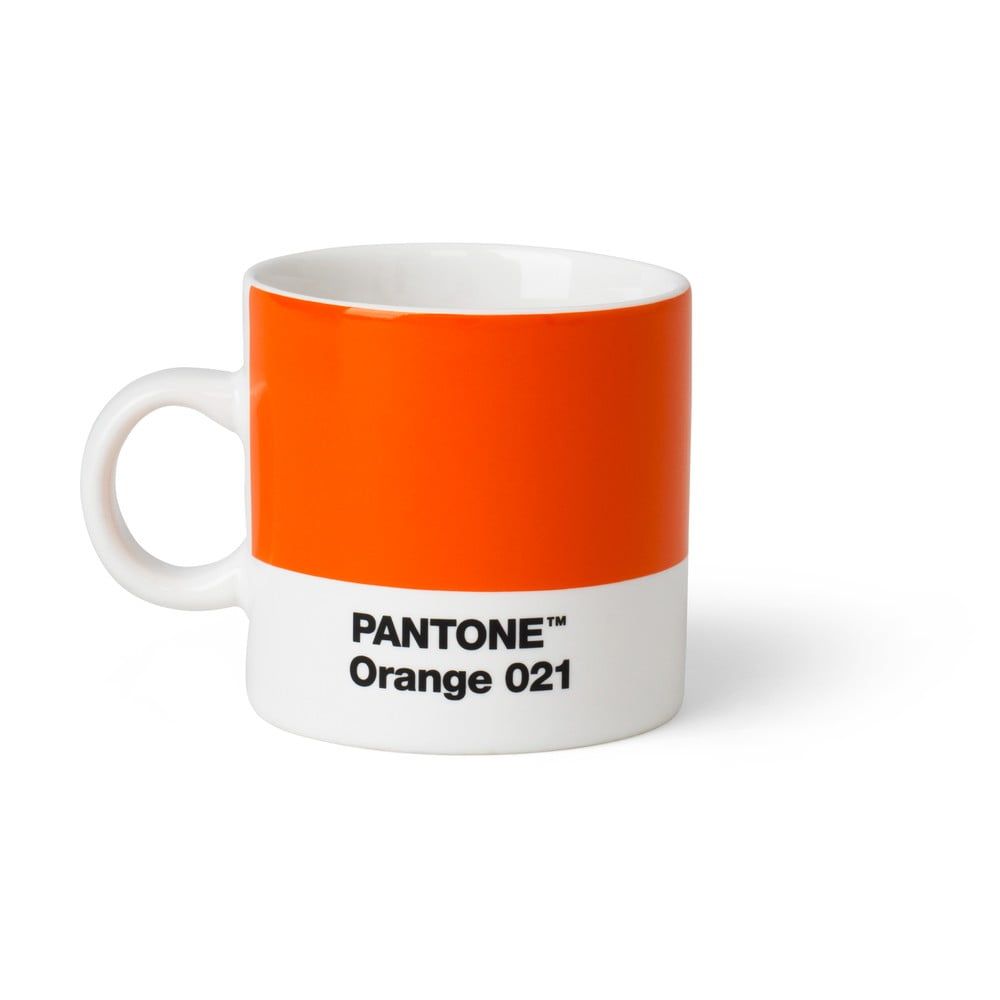 Oranžový hrnček Pantone Espresso, 120 ml - Bonami.sk