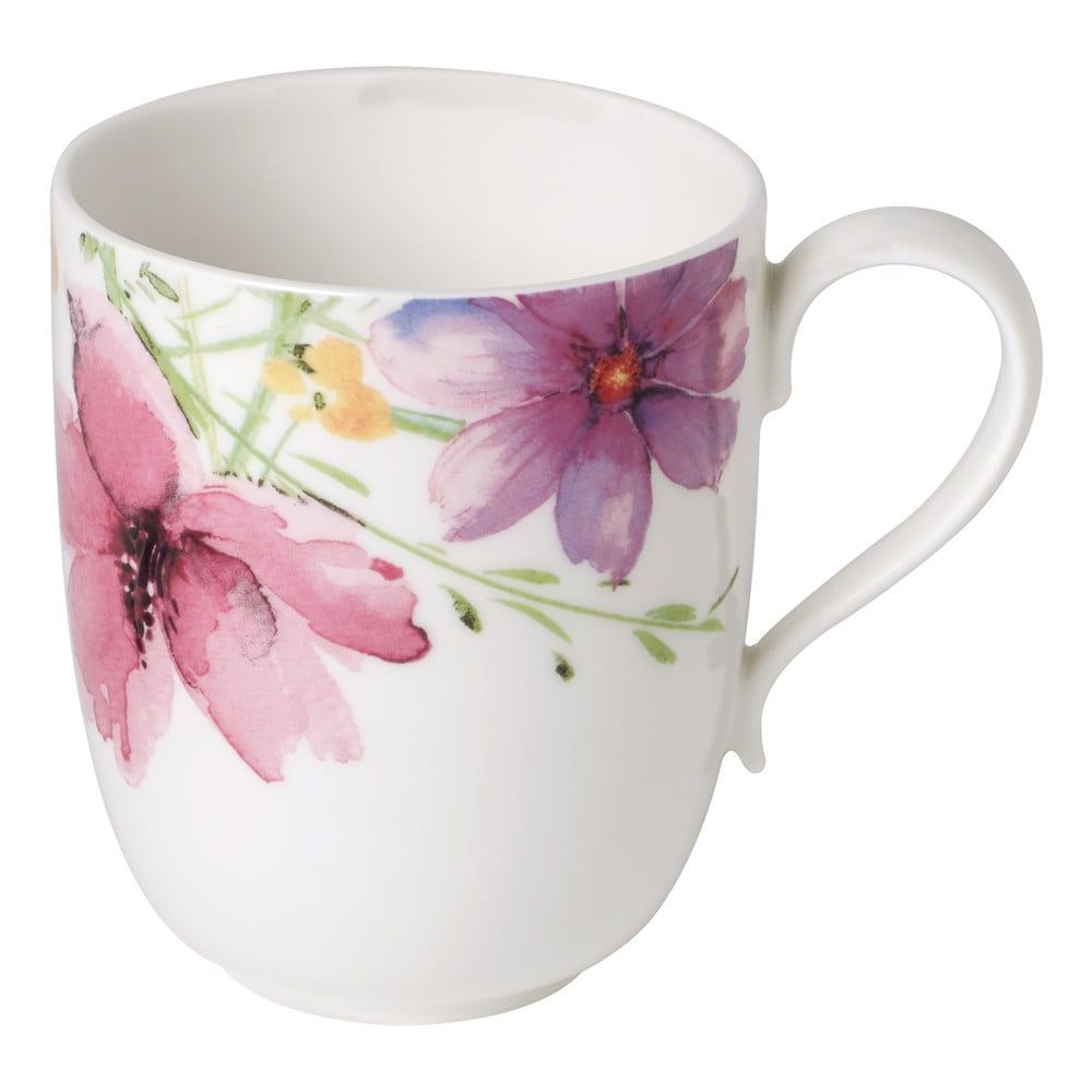 Porcelánový hrnček s motívom kvetín Villeroy & Boch Mariefleur Tea, 430 ml - Bonami.sk