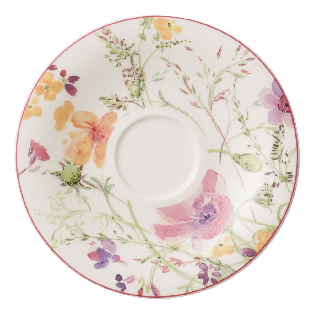 Porcelánový tanierik s motívom kvetín Villeroy & Boch Mariefleur Tea, ⌀ 16 cm - Bonami.sk