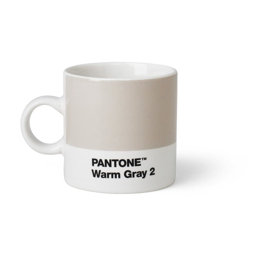 Svetlosivý hrnček Pantone Espresso, 120 ml - Bonami.sk