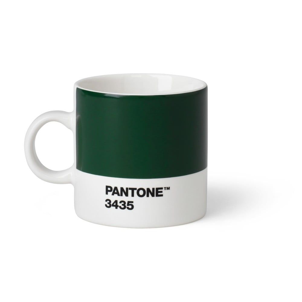 Zelený hrnček Pantone 3435 Espresso, 120 ml - Bonami.sk