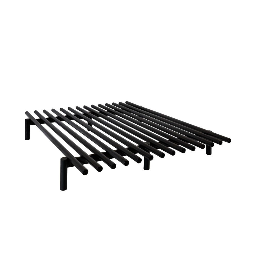 Čierny rám postele z borovicového dreva Karup Design Pace Black, 180 × 200 cm - Bonami.sk