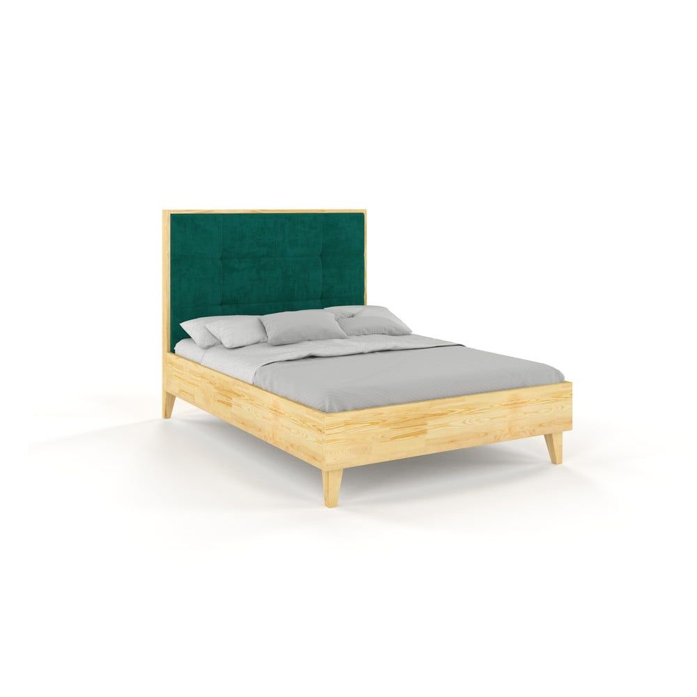 Dvojlôžková posteľ z borovicového dreva Skandica Frida, 140 x 200 cm - Bonami.sk