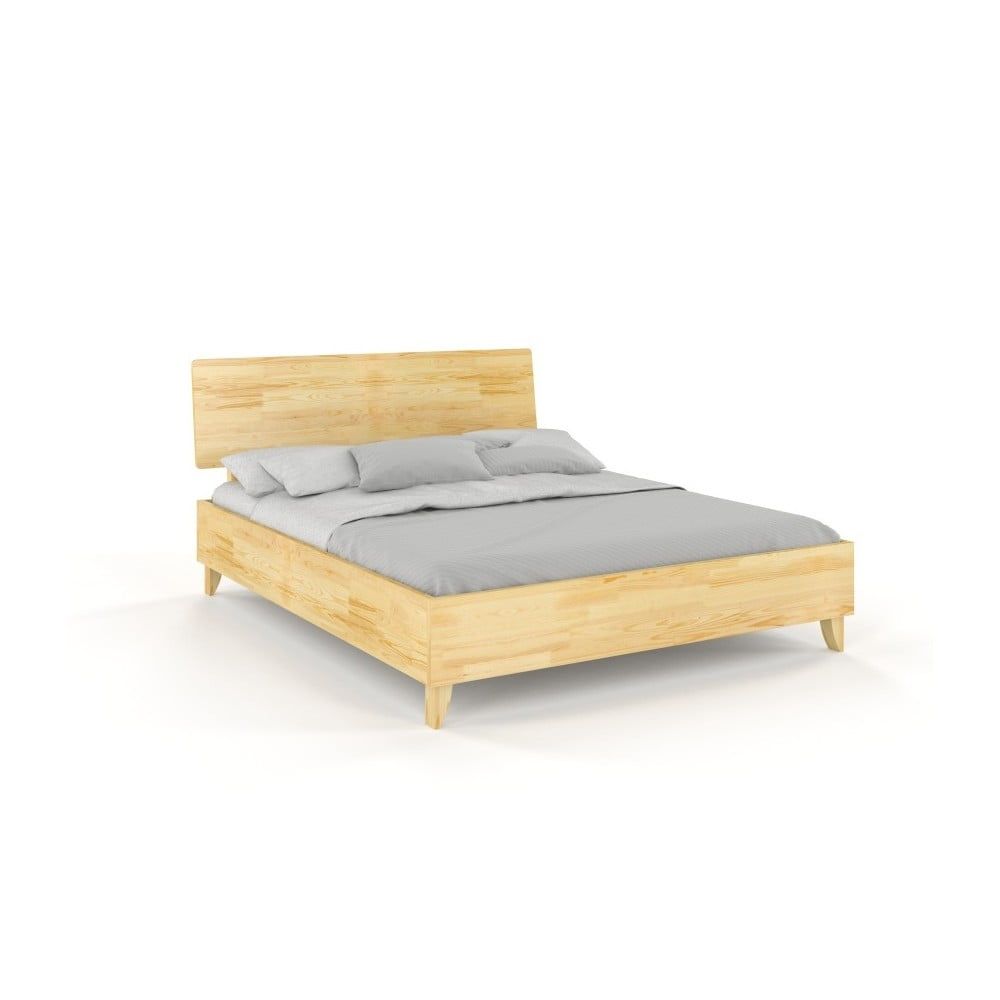 Dvojlôžková posteľ z masívneho borovicového dreva SKANDICA Viveca, 160 x 200 cm - Bonami.sk