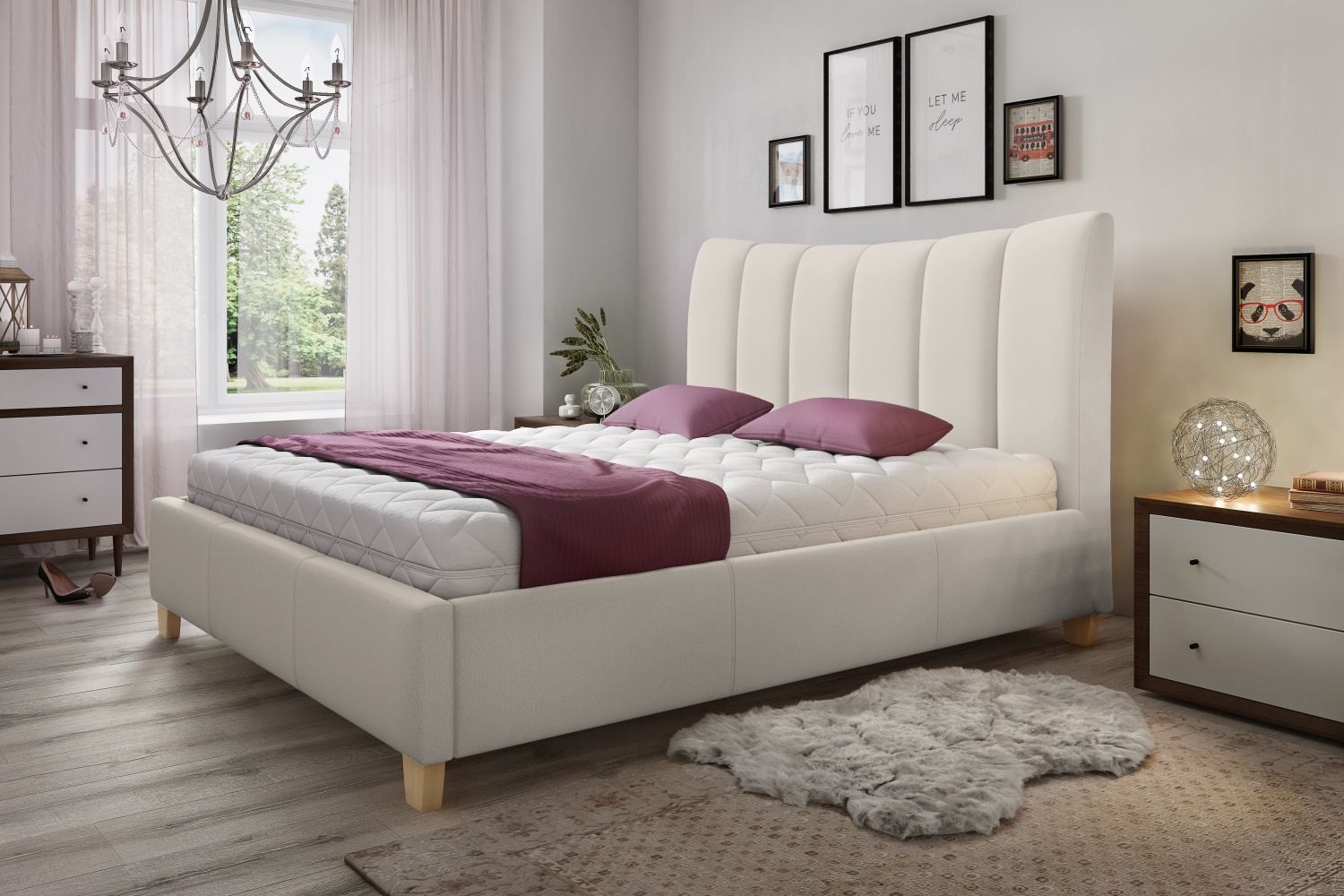 Confy Dizajnová posteľ Amara 180 x 200 -  - ESTILOFINA.SK