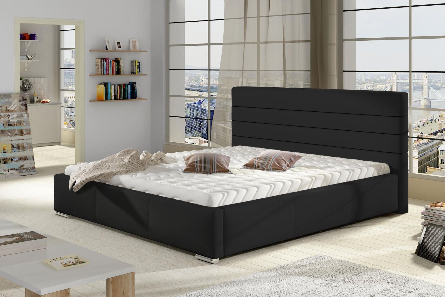 Confy Dizajnová posteľ Shaun 160 x 200 -  - ESTILOFINA.SK