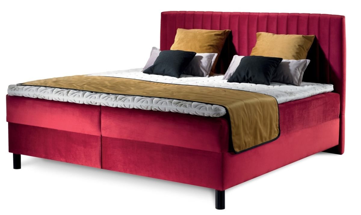 New Design  Manželská posteľ RETO 180 | s topperom Extra - Mojnabytok.sk