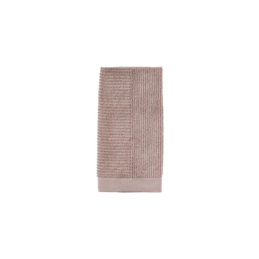 Béžový bavlnený uterák Zone Classic Nude, 50 × 100 cm - Bonami.sk