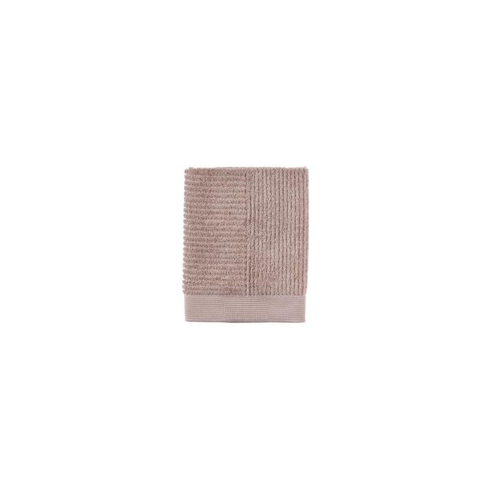Béžový bavlnený uterák Zone Classic Nude, 50 × 70 cm - Bonami.sk
